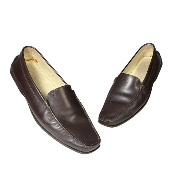 Tod's Shoes - Tod’s Brown Leather Driving Loafers Gommino Women’s EU 39 US 9